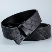 高端不带头皮带男真皮皮带男士 腰带身纯打孔无扣皮条商务牛皮裤 带