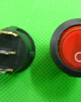 10开关6包邮A2 元25310带灯电源开关50脚VA1只 V3圆形开关电热锅