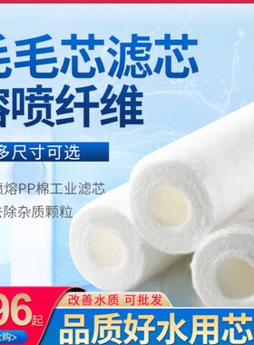 仿GE滤芯熔喷PP棉毛毛20寸30寸40英寸PX01 PX05工业过滤滤芯