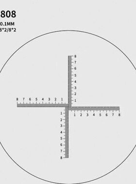 带十字/.Y /X测微轴分~标尺刻度0划镜目1尺显微镜mm~0板60~081600