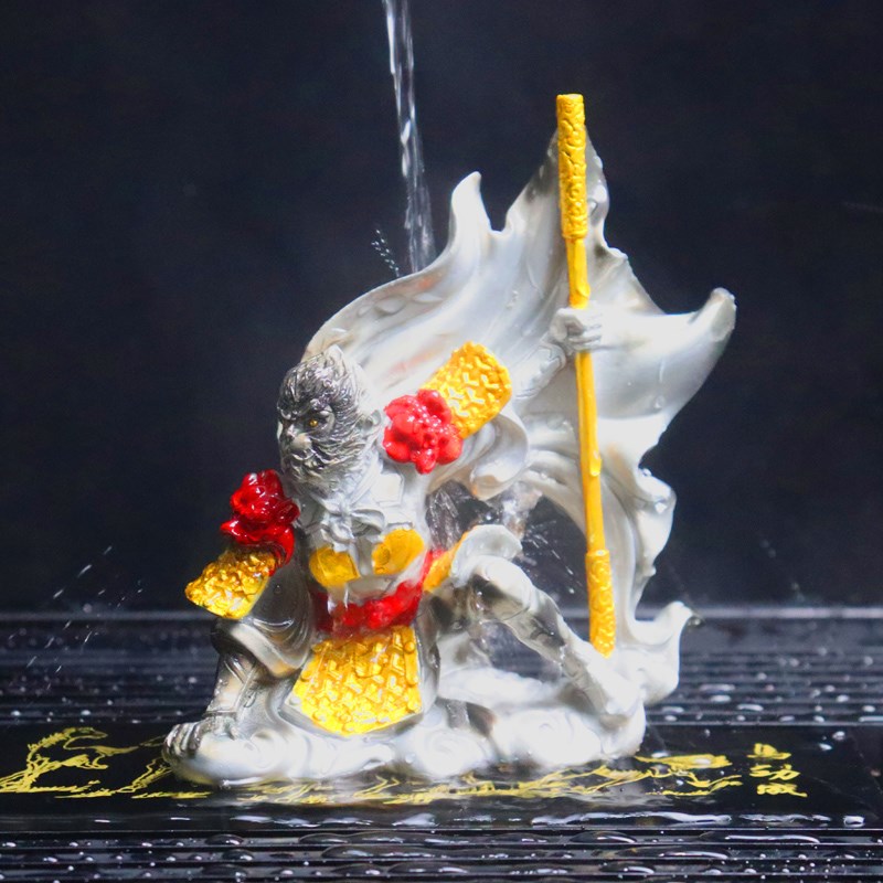 变色孙茶宠物摆件禅意可养猴子茶盘茶桌装饰S茶具茶台茶道茶玩