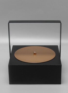 样板房酒柜客厅电视柜家居软装现代铁艺金属摆件酒店间新中式饰品