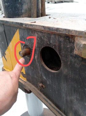 水平穿轴25销K20固定K腿0B5销轴销子带吊车水平卡簧油缸 支徐工