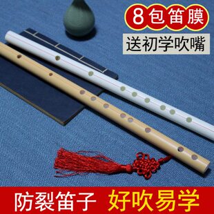 EA 笛子降B小调调b梆防调孔笛膜无笛g大大调bB裂调大G降E横笛水管