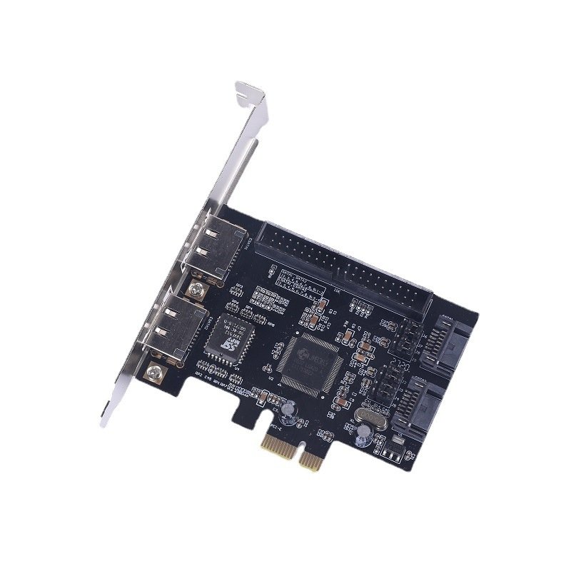 pcie转sata pcie转ide pci-e转2sata+ide JMB363 磁盘阵列卡
