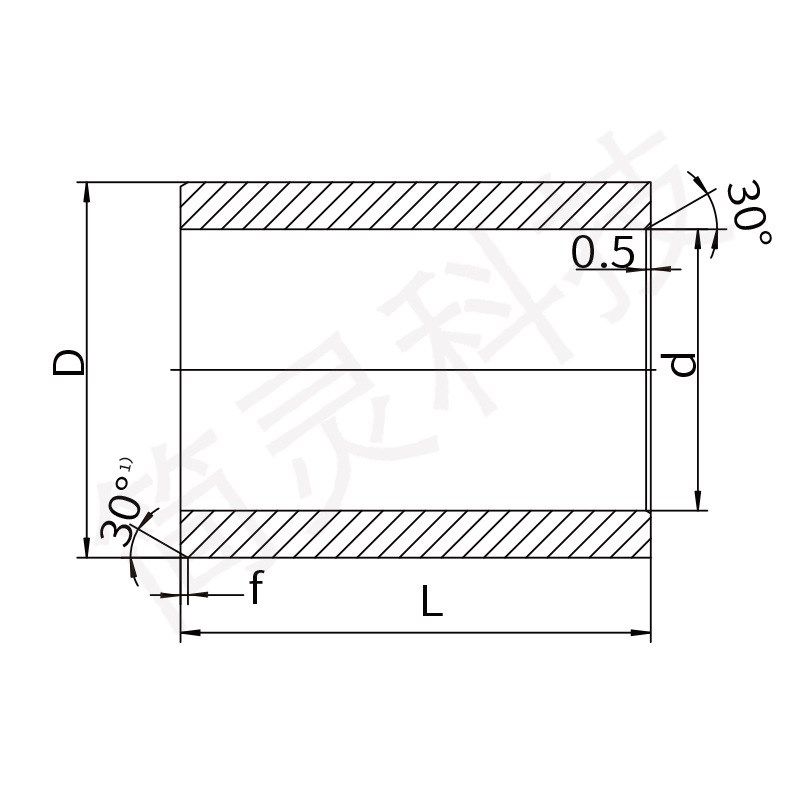 简灵 厂家供应耐高温高科技塑料轴承 无油轴承130FM-2023-21