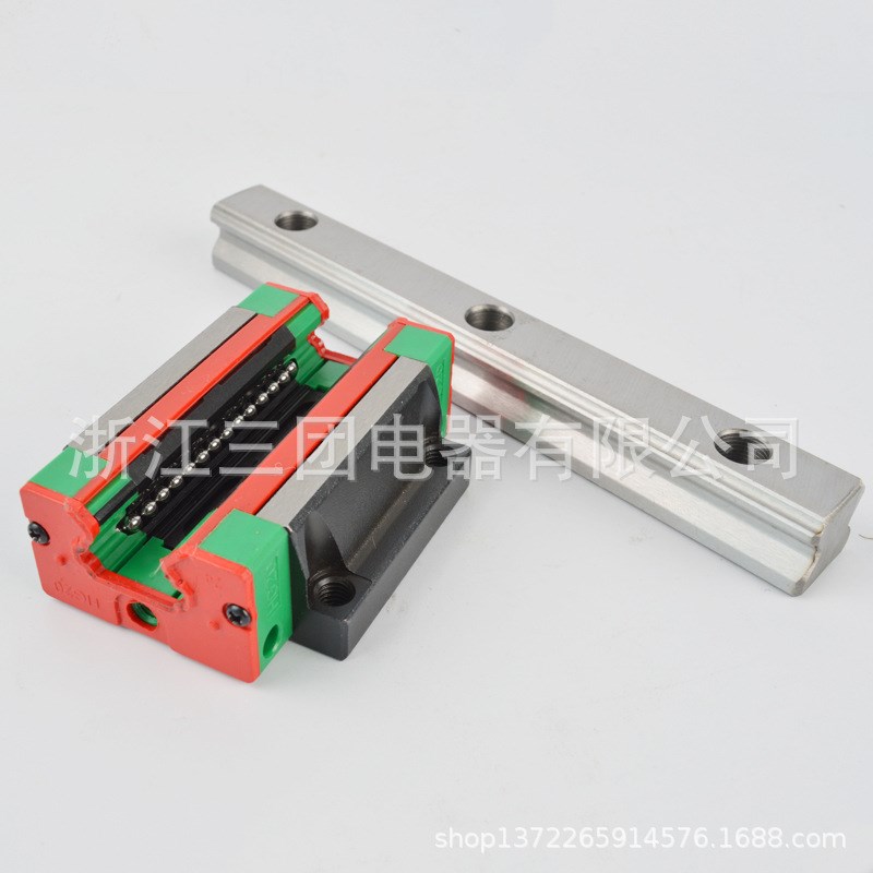 国产直线导轨滑块方形滑块法兰型加长型轴承导轨MGN5/9/12/15/20