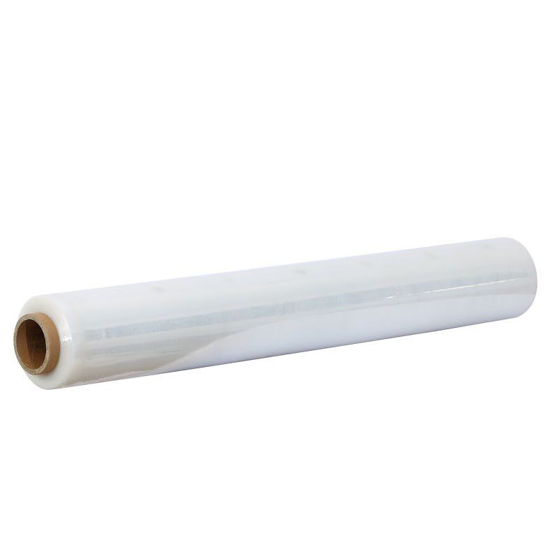 现货供应1.5米宽工业缠绕膜薄膜1米宽打包膜保鲜膜大卷商用拉伸膜