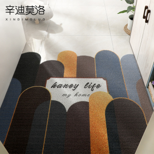 地垫进门入户门垫家用玄关大门口脚F垫轻奢可裁剪耐脏塑料丝圈地