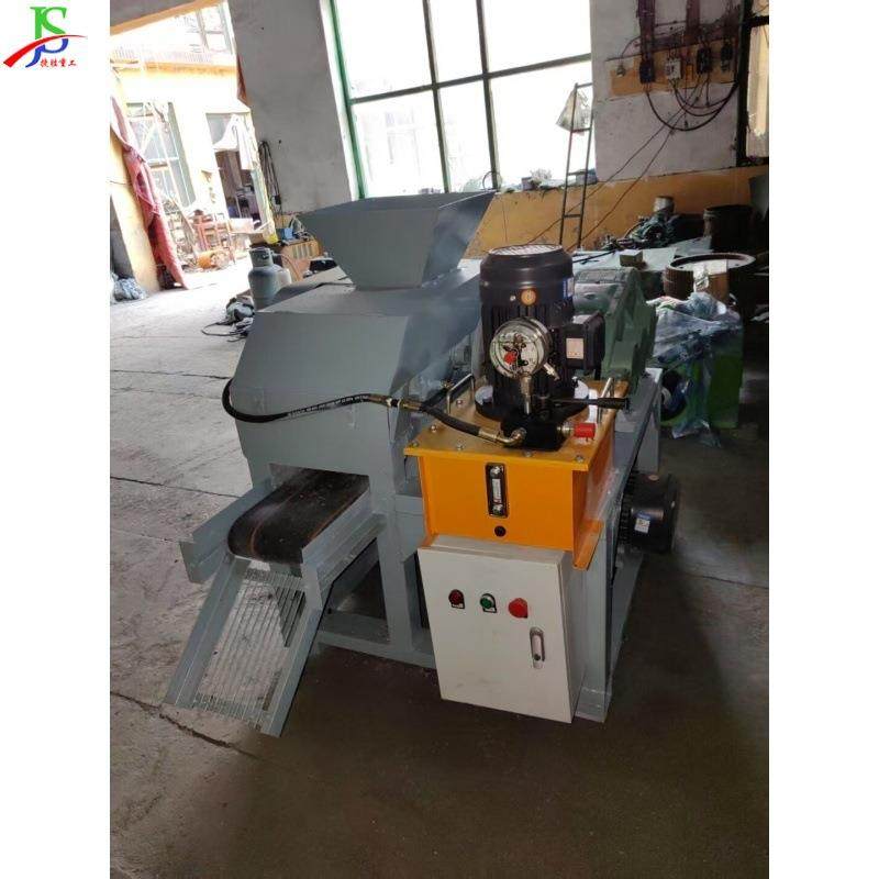 小型矿粉压球机自动煤球造块设备金属矿粉制球造块机