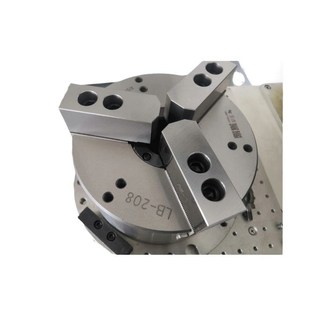 208 夹头LB 昱彦中空内藏式 气油压夹盘三爪卡盘立置式