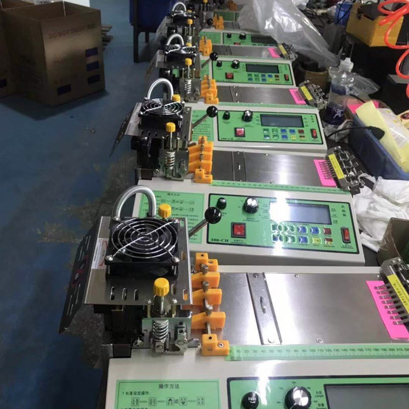 开春特惠 易可利电脑切带机 全自动冷热切带机 魔术扣直扣圆扣切