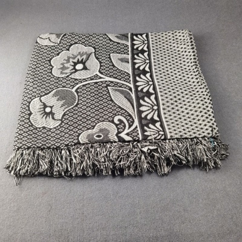 线毯春秋毯老式线毯随身毯子沙发巾床单三色加厚棉老式薇妍