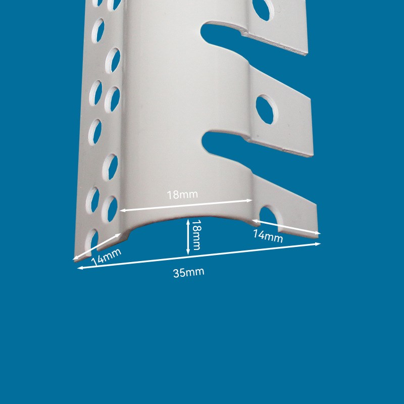 可弯圆弧阳角条异型角线大小圆弧塑料圆弧阳角收口条PVC护墙角2米
