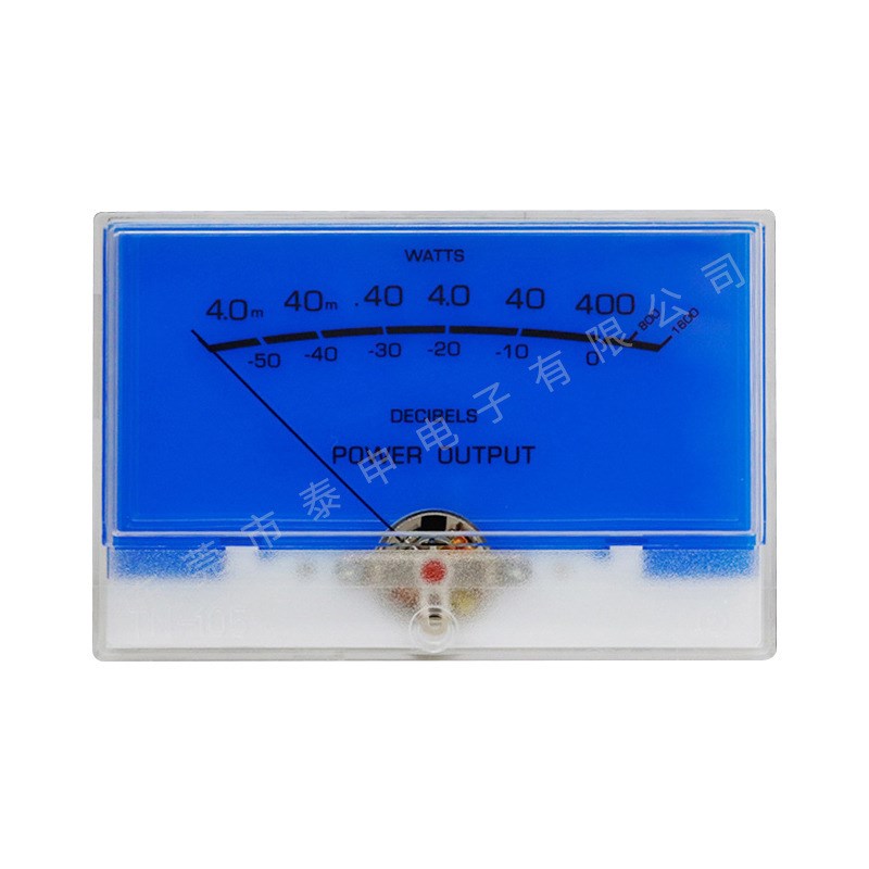 出口指针式直流电流表TN-105高精度VU电平表DB胆机功放表头