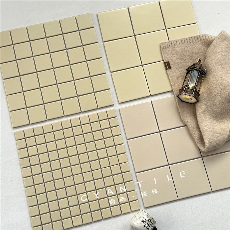 北欧马赛克哑光全瓷卫生t间浴室背景墙餐厅厨房咖啡室外室内墙砖