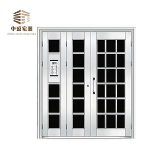 门楼宇对讲门不锈钢楼宇门 厂家直销不锈钢防盗门小区单元