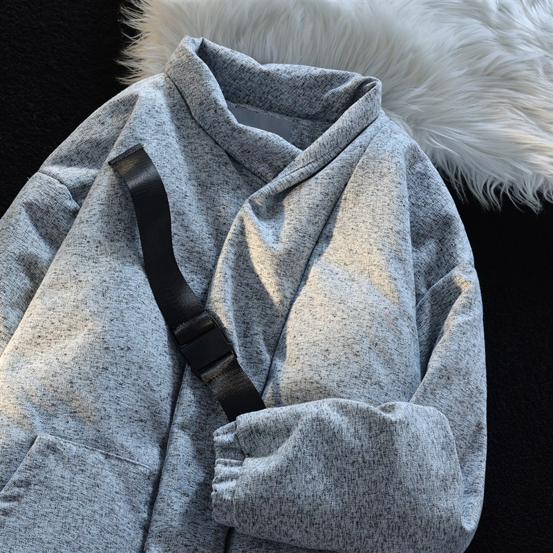 JWNEED冬季白鸭绒羽绒服男x女青春简约小众高级感情侣装加厚外套