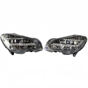 适用于奔驰CLS300 CLS350 CLS400 W218LED几何前大灯总成老款改装