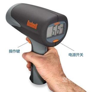博士能Bushnell101911手持雷达测速仪体育跑步球类赛车汽车速度