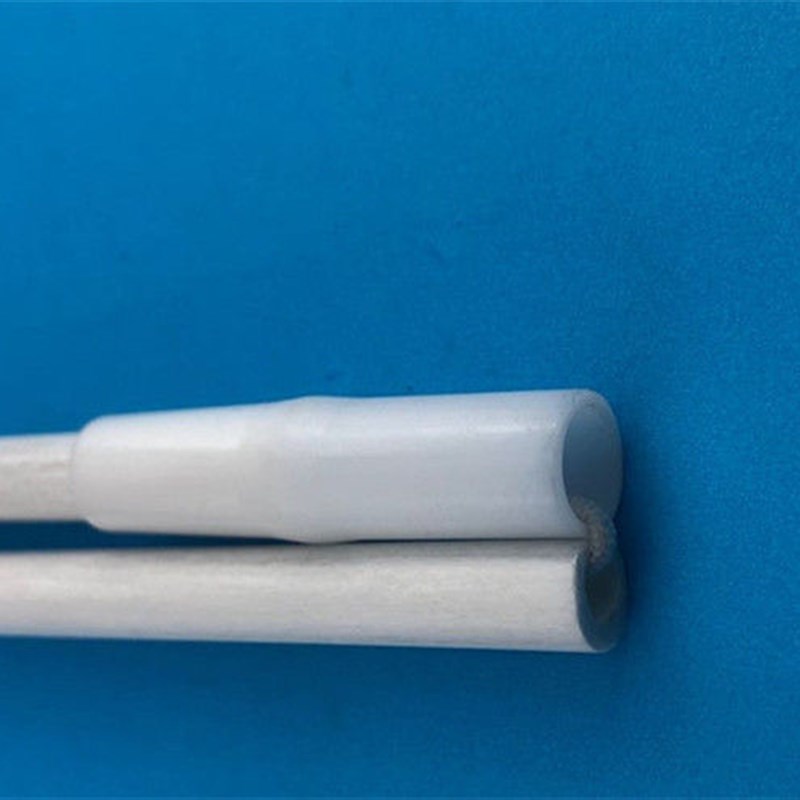 xyt蚊帐杆子玻璃纤维管不锈钢坐床式支架底部一圈白色玻璃杆带橡