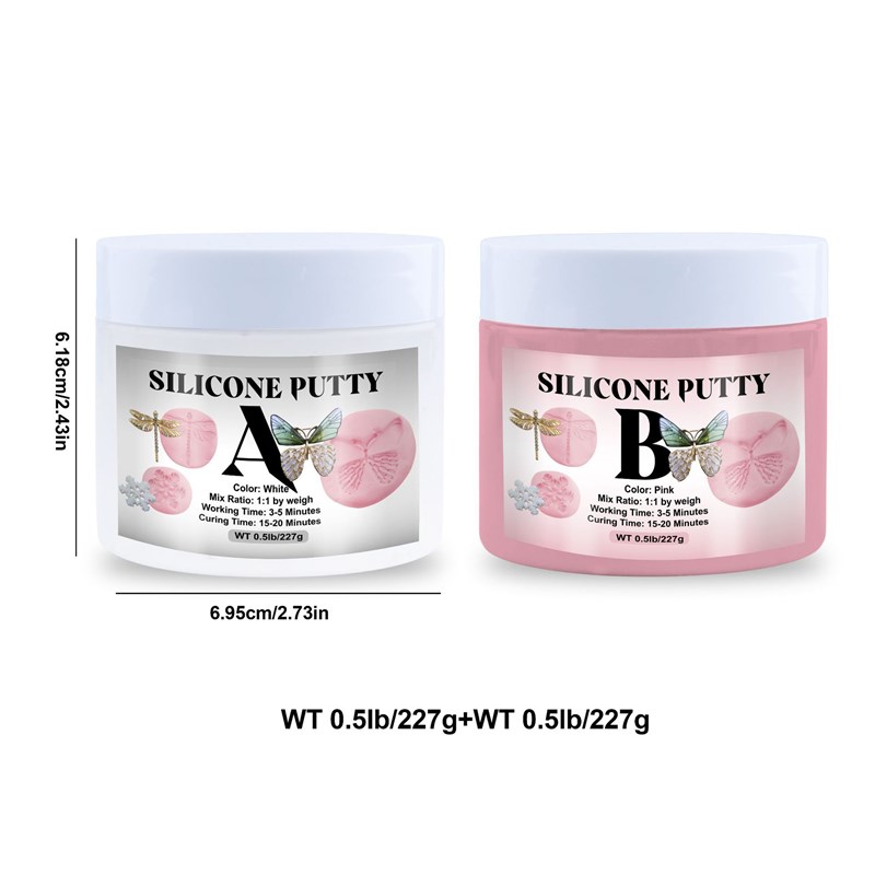 厂家ab取模土手捏硅胶粘土快速固化翻模土印模土固体硅橡胶取模土