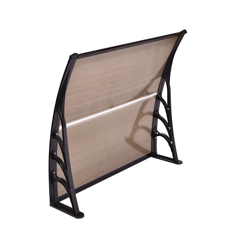 厂家无声雨棚简单安装 PC板窗户雨阳篷 阳台棚空调雨搭