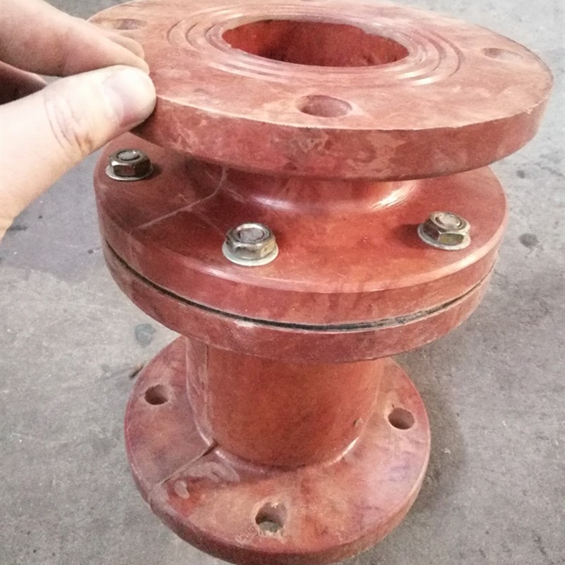 现货DN50/65/80玻璃钢酚醛球阀 化工厂耐酸耐碱防腐阀门