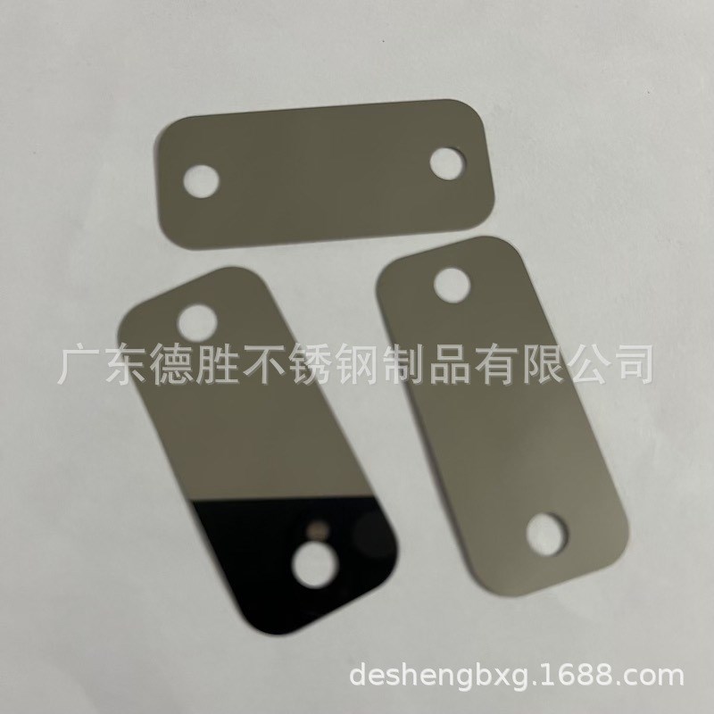 激光切割各种形状垫片特硬不锈钢片折弯高弹力不锈钢带0.30.6钣金