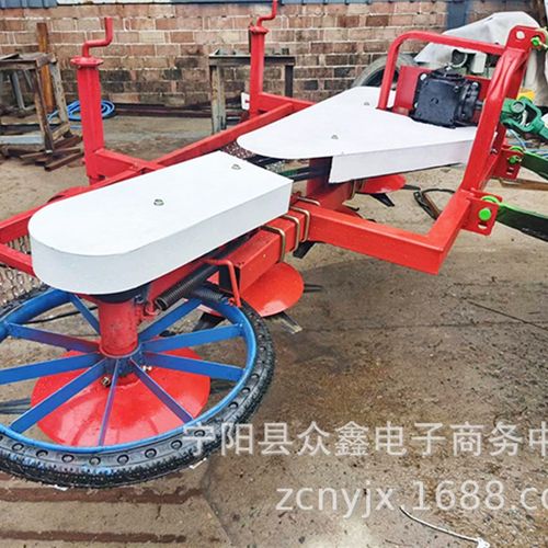 农夫果园割草机避障轮式收割机圆盘割草机小型三盘四盘避障割草机