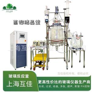 实验室固液分离过滤双层玻璃反应釜多肽合成结晶真空抽滤釜厂家