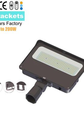 F欧美热销LED鞋盒路灯ETLFCCEMC防电磁干扰150W带运动感应