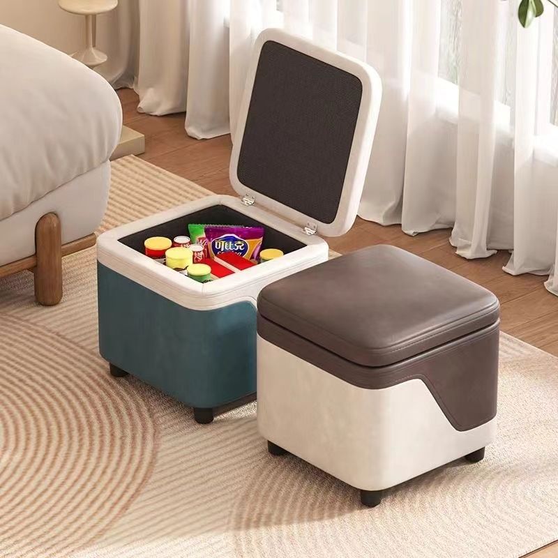 家用小凳子储物置物凳玩具收纳箱入门换鞋凳门口可坐客厅凳子