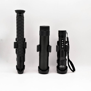 龙章御侧开战术快拔套旋转喷雾手电甩棍套胸挂套阻击者带锁快拆板