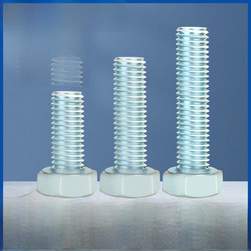 8.8级高强度镀锌外六角螺丝六角加长螺丝M4M5M6M8M10M12M16M20M24