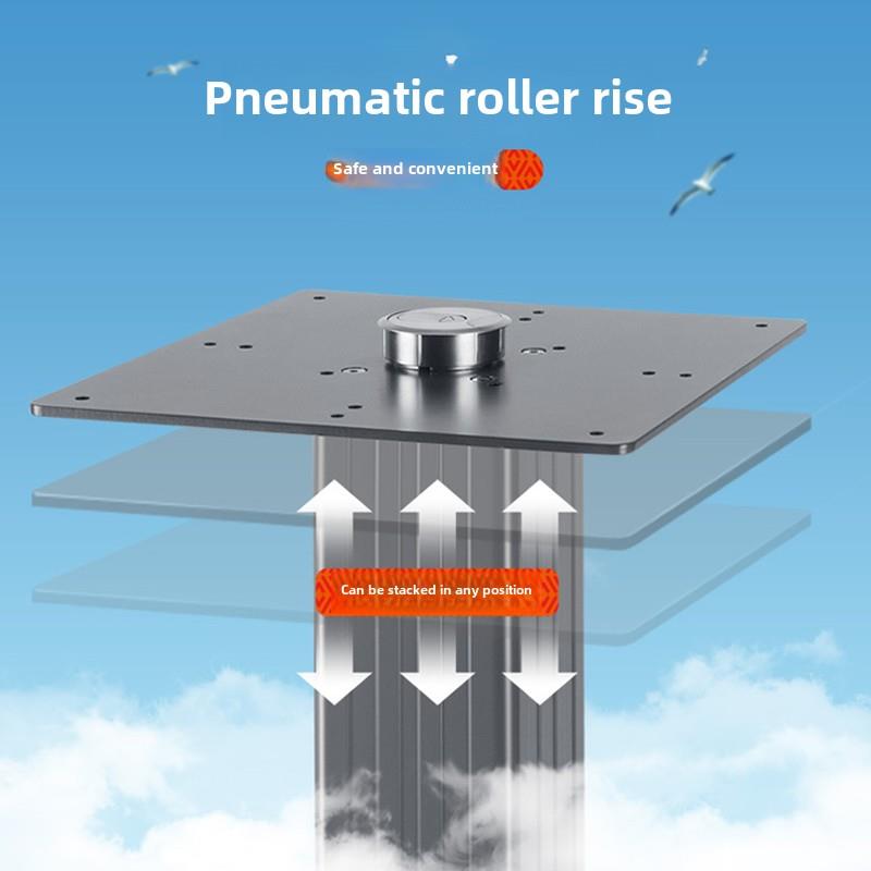 榻榻米升降台气动液压步进表升降台家用气压榻榻米升降台