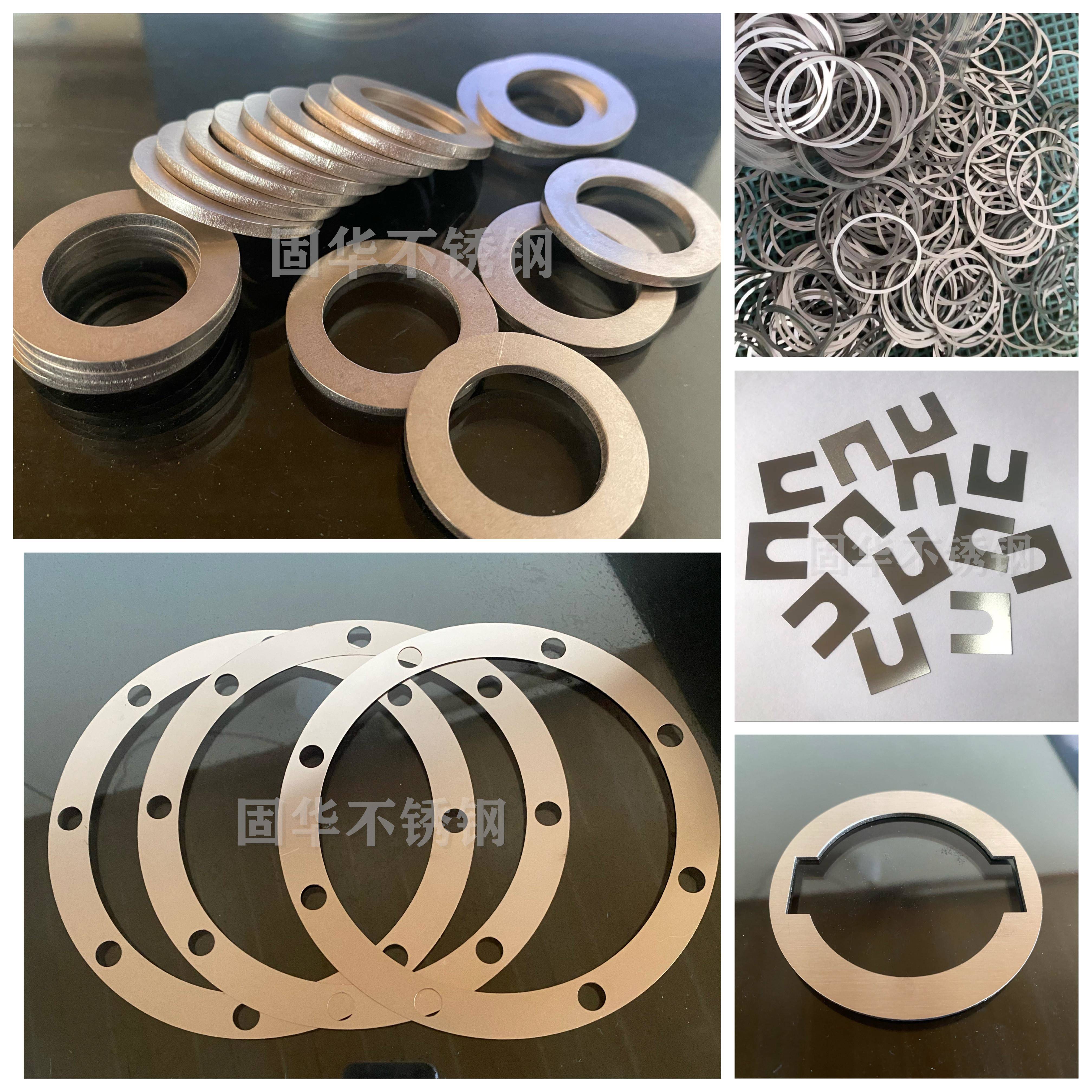 304 不锈钢垫片非标金属垫圈0.03-10mm厚超薄金属垫片非标定制