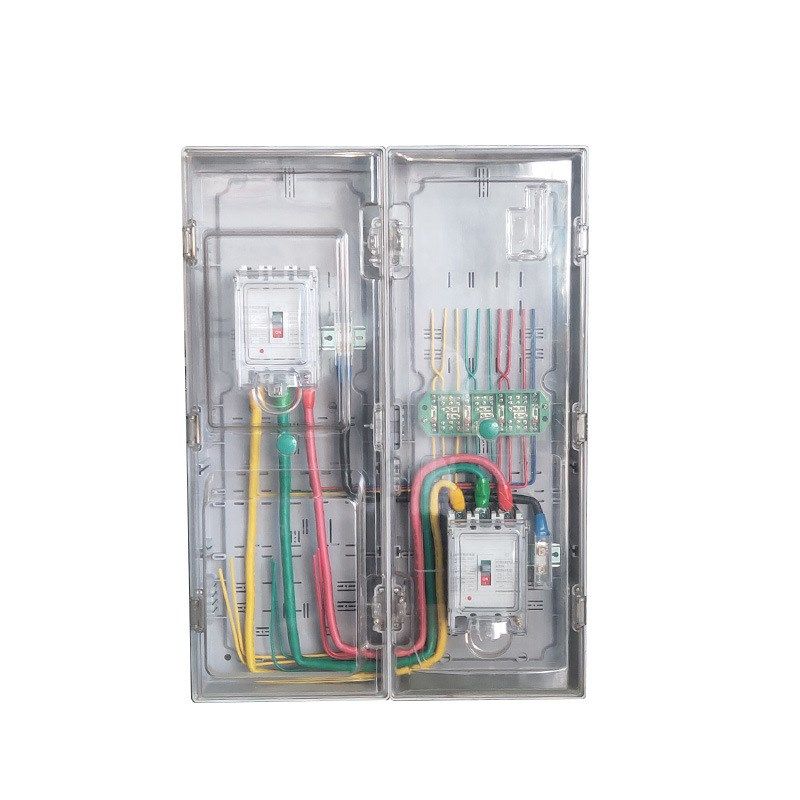 三相四线计量箱一表位 费控电表箱 直通式加厚加高互感器表箱一户