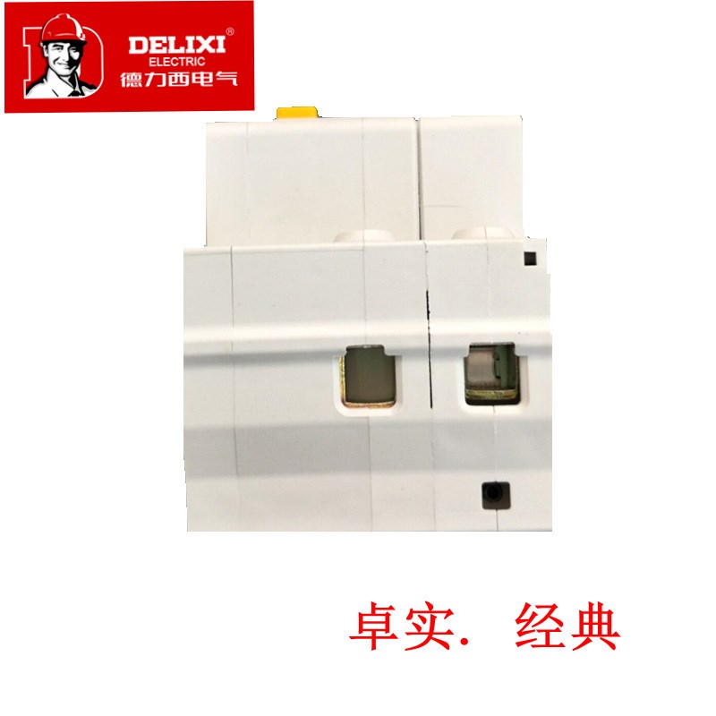 空气开关断路器 DZ47SLE 2P+N C63A 家用总开关 总漏电开关DLX