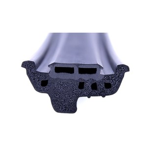 断桥铝系统门窗一体折弯等压胶条复合密封条门窗海绵发泡胶条