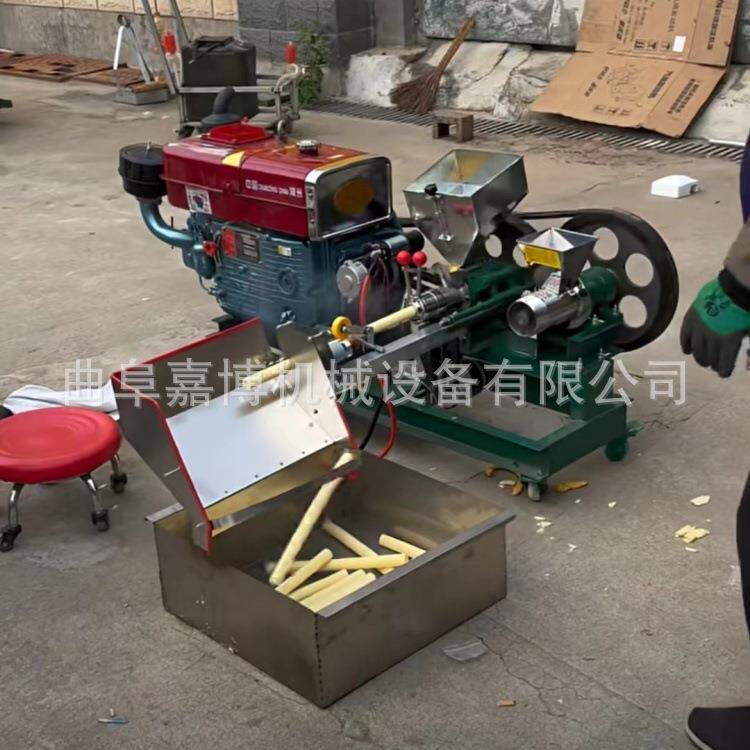 2025款柴油杂粮膨化机 多功能组合玉米直管弯管爆米花机 庙会摆摊