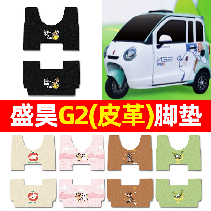【适用盛昊G2专用】三轮车脚垫
