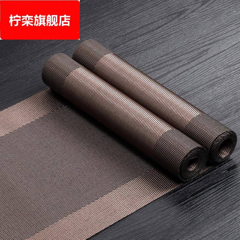 茶几垫布茶桌布桌旗简约现代茶席新中式禅意桌旗美式防水茶桌布艺