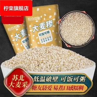 盐城大麦采子5斤苏北特产大麦糁彩子米仁粯子面粗粮元 麦杂粮粥米