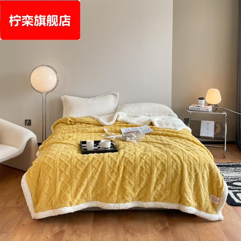 毛毯无荧光塔芙绒毛毯柔软羊羔绒毯秋冬保暖盖毯沙发毯汽车毯礼品