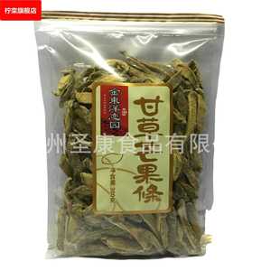 恋园甘草芒果条300克 30包一箱 休闲零食品