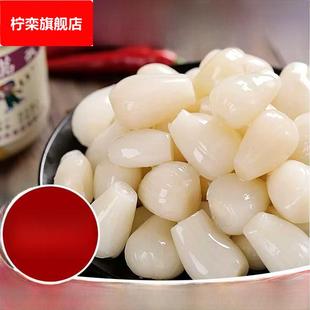 荞头酸甜藠头广东特产泡菜配粥水晶教头甜酸蒜糖醋蒜头脆爽大瓶装