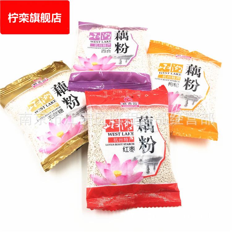 醇香园 西湖藕粉 桂花莲子百合无蔗糖红枣枸杞 5斤一包