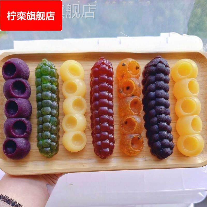 网红同款咬不动的糖拽拽糖水果糖耐嚼詹姆斯同款彩虹糖儿童糖果