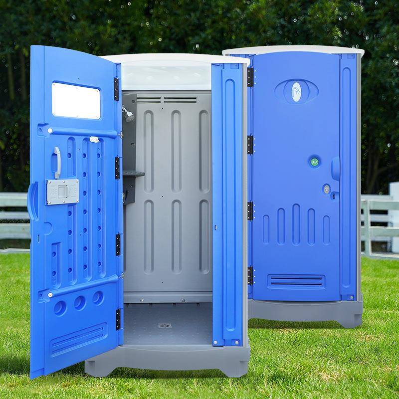 塑料移动淋浴厕所景区户外防水防潮卫生间厂家工地临时厕所